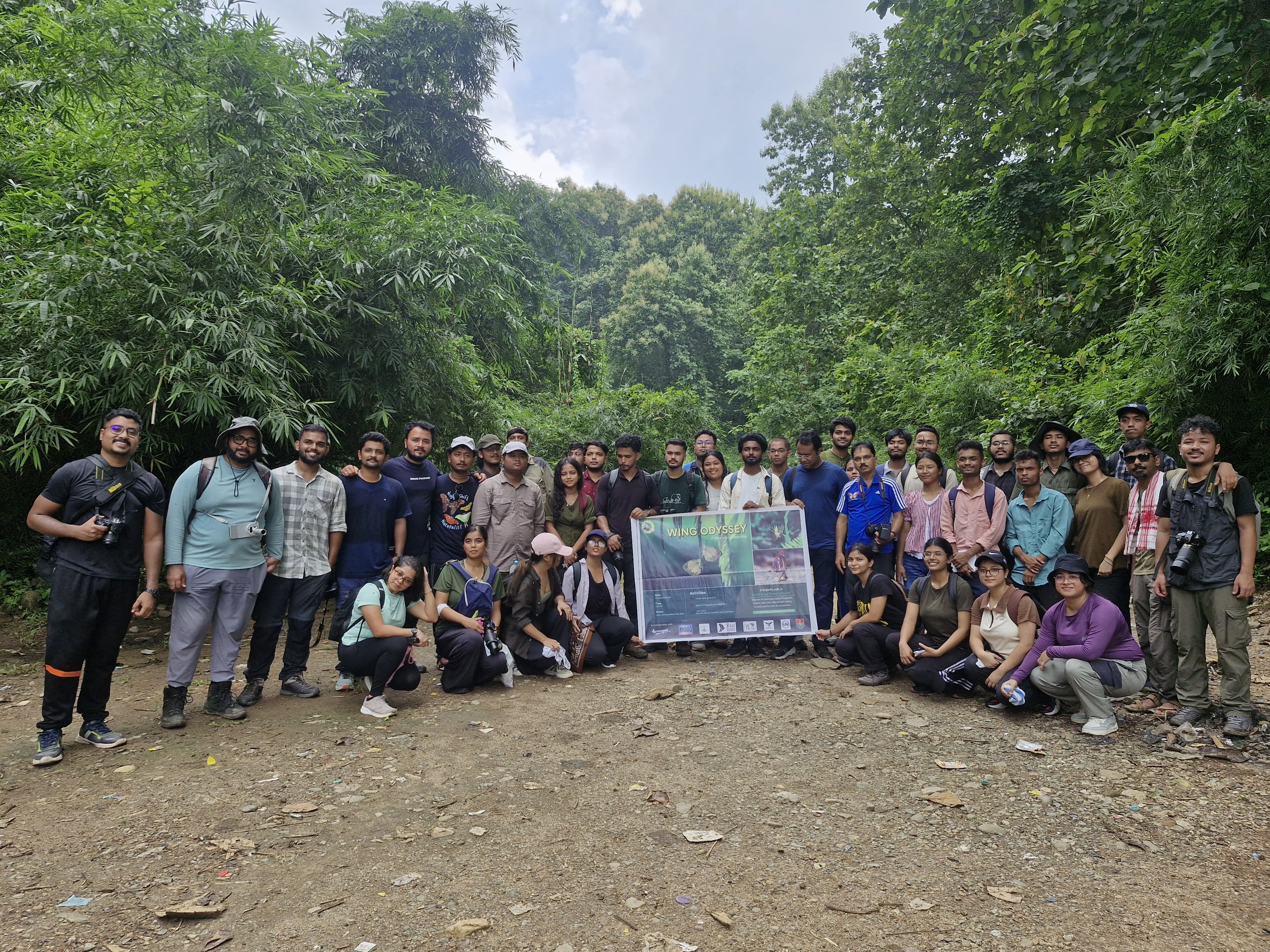 Garbhanga Comes Alive with Butterflies as Nature Enthusiasts Join Conservation Walk